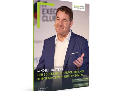Neues doubleYUU KI-Whitepaper: „Mindset Matters: Der Schlüssel zu erfolgreicher KI-Einführung in Unternehmen“