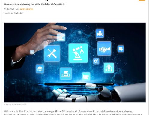 Hand aufs Herz: Skalieren wir mit KI gerade nur unser Chaos? Mein Gastbeitrag in ERP Management als Plädoyer für den Mut zur echten Prozessarbeit.